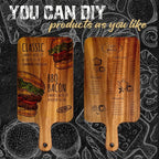 Nuenen 10 Pcs Wood Cutting Board - Image 4