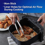Reynolds Kitchens Air Fryer Liners Disposable, Unbleached Parchment Paper Sheets - Image 5