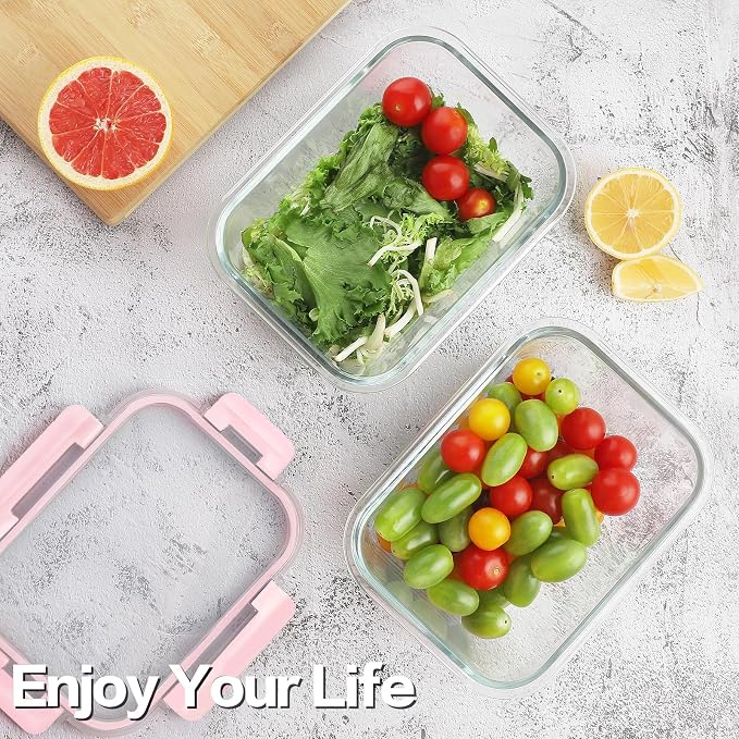 HOMBERKING 24pc Glass Food Storage Containers - Image 2