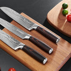 15-Piece Knife Set with Block for Kitchen, with Built-In Sharpener, Stainless - Image 7