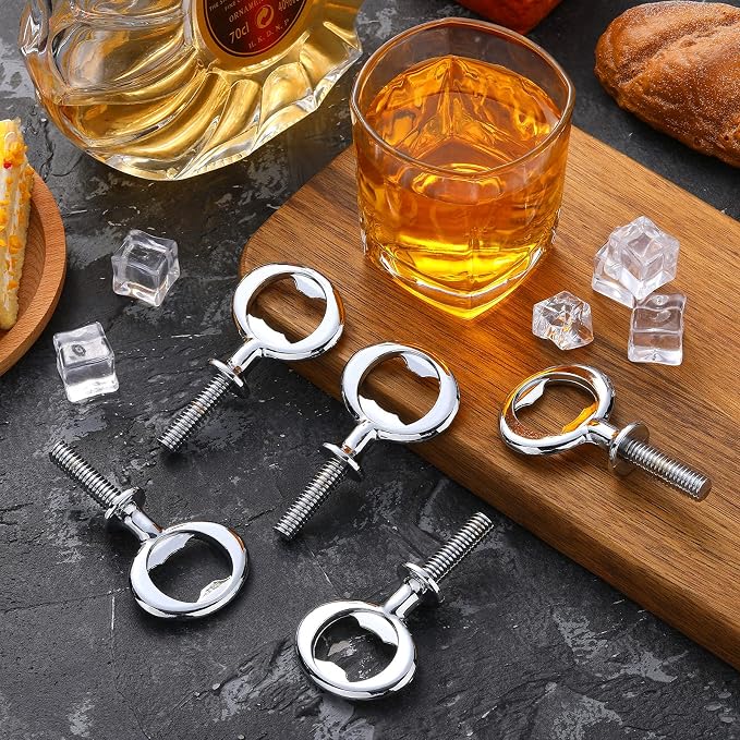 Cunhill 7 Pcs Metal Bottle Opener Blank Bulk Bottle Opener Inserts Parts Pieces - Image 5