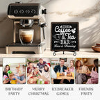 Coffee Bar Sign, Love is Brewing Farmhouse Tabletop Decor, Coffee and Tea Lover - Image 5