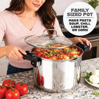 GOTHAM STEEL 8 Qt Nonstick Pasta Pot - Image 8