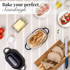 nuovva Dutch Oven For Sourdough Bread Baking – Enamelled Cast Iron Bread Loaf - Image 7