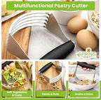 Spring Chef XL Stainless Steel Pastry Cutter Tool - Image 5