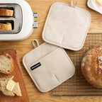 KITCHENAID Gourmet Series Gridlines Pot Holders 2-Pack Set, Heat Resistant up - Image 2