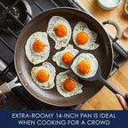 Rachael Ray Cook + Create Nonstick Frying Pan/Skillet - Image 5