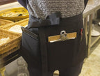 Resist water 3 big Pockets Waist Server Apron Kitchen Restaurant Unisex Half - Image 4