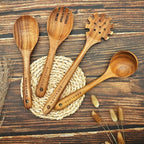 Teak Wooden Spoons for Cooking - Image 4