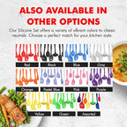 Chef Craft - Premium Silicone Kitchen Tools and Utensils Set, Non-Scratch - Image 7