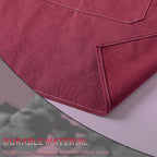 Tosewever Canvas Cross Back Chef Cotton Aprons - Image 4