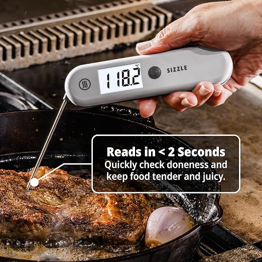 ThermoWorks SIZZLE Digital Meat Thermometer – Instant Read in 2 Seconds - Image 4