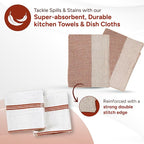 Casa Platino Potholders for Kitchens, 8-Piece – 500°F Heat Resistant Oven Mitts - Image 4