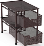 Simple Houseware Stackable Cabinet Basket Drawer Organizer - Image 4