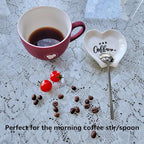 Heart-shaped Coffee Spoon Rest, Mini Coffee Spoon Holder, Small Ceramic Spoon - Image 5
