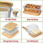 Ribbed Glass Tupperware Set - Image 3