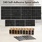 EDELHAUS® Square Spice Jars - Image 7