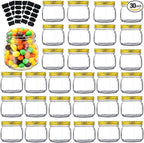 Rainforce Mason Jars 8 oz 30 Pack- Small Mason Jars by Rainforce