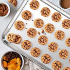 Homikit 2 Pack Baking Sheet, 18” x 13” Stainless Steel Large Cookie Pan Set - Image 4
