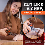 SpartaSake 2-Pack Premium Stainless Steel All Purpose Kitchen Shears - Image 5