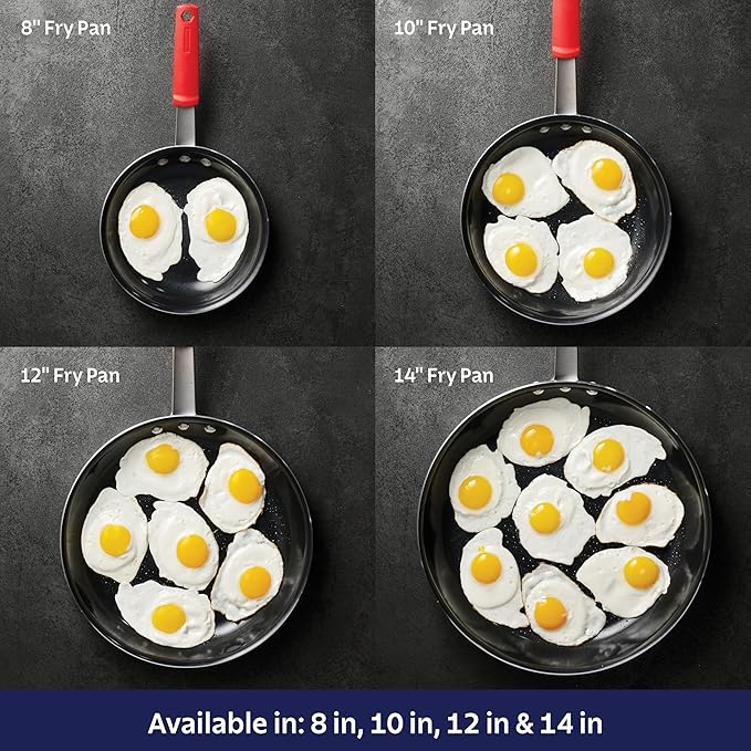 Tramontina Professional 10-Inch Non Stick Frying Pan, Heavy-Gauge Aluminum - Image 5