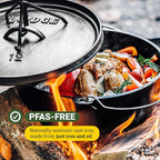 Lodge Boy Scouts of America Cast Iron Camp Dutch Oven, Pre-Seasoned - Image 4