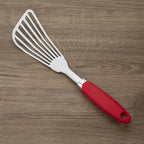 304 Stainless Steel Fish Spatula, Non-Slip Ergonomic Handle Slotted Spatula - Image 5