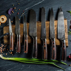 Yatoshi Professional Kitchen Knife Set, 15 Pieces, High Carbon Stainless Steel - Image 2