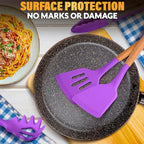 12 Pcs Purple Kitchen Utensils Set - Image 7