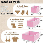 Simple Houseware Foldable Drawer Organizer - Image 2