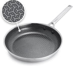 GreenPan Hybrid 10” Nonstick Stainless Steel Frying Pan, APEX Tri-Ply by GreenPan