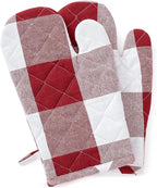 Encasa XO Long 12"x7" Oven Microwave Hand Gloves Mitts - Image 2
