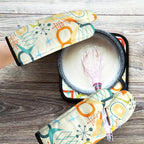 Mid Century Modern Oven Mitts and Pot Holders Sets Washable Oven Gloves Heat - Image 7