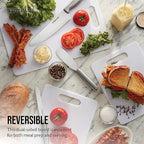 Farberware Large Cutting Board, Dishwasher- Safe Plastic Chopping Board - Image 4