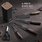 Astercook Knife Set, 6-Piece Kitchen Knife Set - Image 2