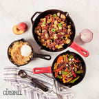 Cuisinel Cast Iron Skillets Set - Image 4