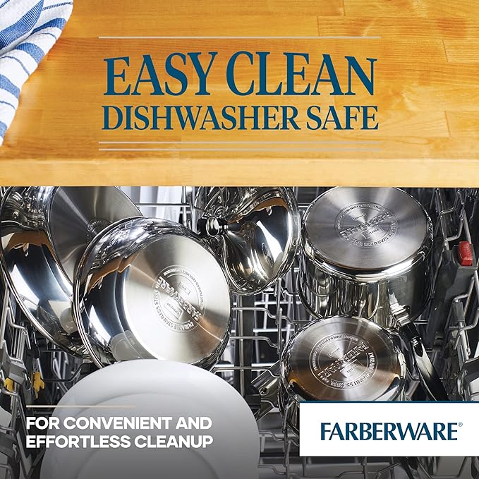 Farberware Classic Stainless Steel 6-Quart Stockpot - Image 3