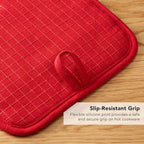 KITCHENAID Gourmet Series Gridlines Pot Holders 2-Pack Set, Heat Resistant up - Image 7