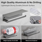 DUFU Paper Towel Holder with Shelf - Image 2