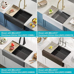 Kraus Multipurpose Workstation Sink Roll-Up Dish Drying Rack, Colander and - Image 9
