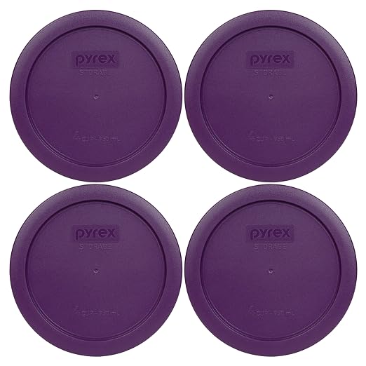 Pyrex 7201-PC Round 4 Cup Storage Lid by Pyrex