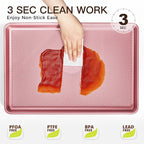 HONGBAKE Baking Sheet Pan Set, Cookie Sheets - Image 6
