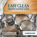 Farberware Millennium Stainless Steel Nonstick Cookware Set, 10-Piece Pot and - Image 8
