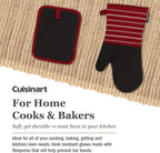 Cuisinart Neoprene Oven Mitts and Potholder Set-Heat Resistant Oven Gloves to - Image 3