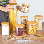 Vtopmart Glass Food Storage Jars, 7 Pack Kitchen Containers - Image 3