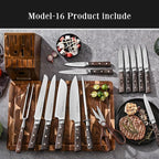 Knife Set, Emojoy 16-Piece Kitchen Knife Set - Image 2
