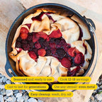 Lodge Boy Scouts of America Cast Iron Camp Dutch Oven, Pre-Seasoned - Image 2