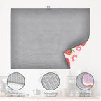 Pink Strawberry Dish Drying Rack Mat - Image 4