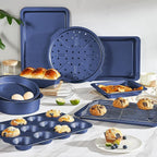 HONGBAKE Bakeware Sets, Baking Pans Set, Nonstick Oven Pan - Image 2
