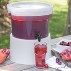 Carlisle FoodService Products Round Beverage Dispenser Drink Dispenser - Image 5